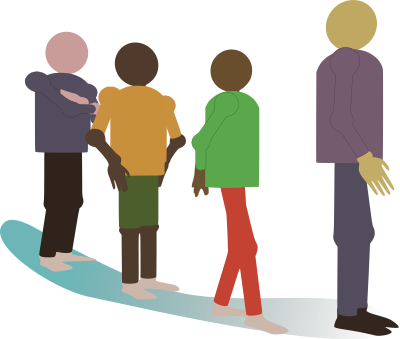 Waiting in Line clipart