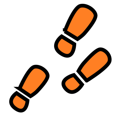 Walk clipart