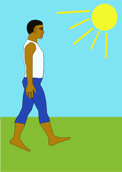 Walk clipart