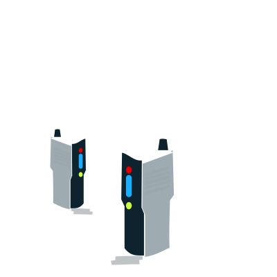 Walkie-talkie clipart