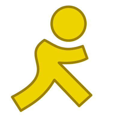 Walking clipart