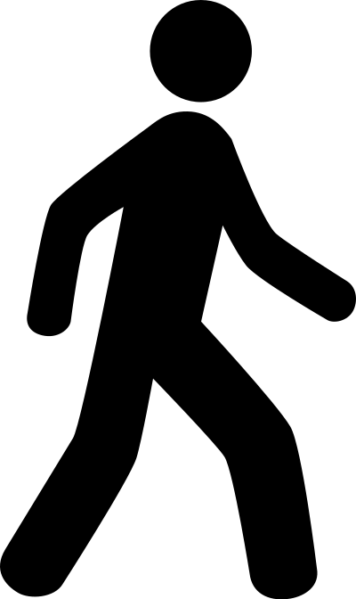 Walking icon clipart