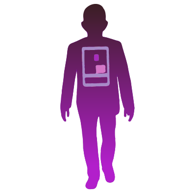 Walking Mystery Man clipart