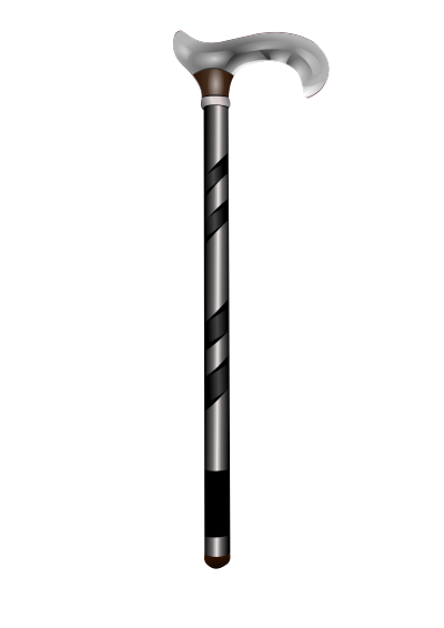 Walking stick clipart