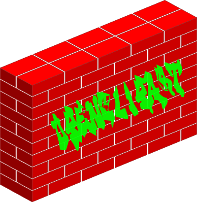 Wall graffiti clipart