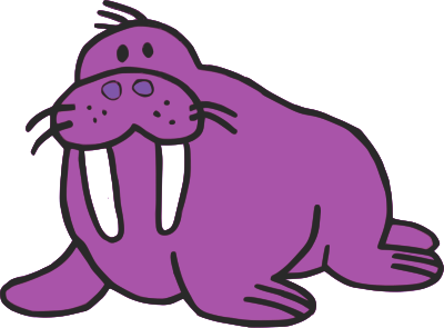 Walrus clipart