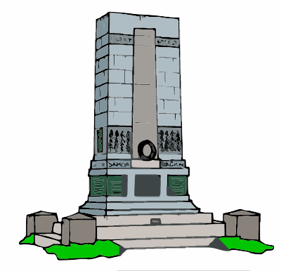 War Memorial clipart