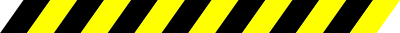 Warning Stripe Black/Yellow clipart