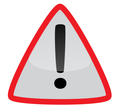 Warning3 clipart
