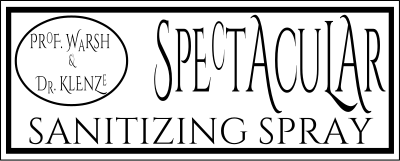 Warsh & Klenze Sanitizing Spray clipart