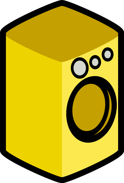 Washing machine clipart