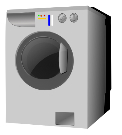 Washing machine clipart