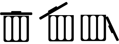Waste Basket clipart