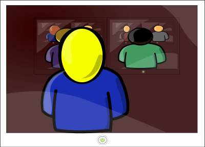 Watching the watchmen clipart