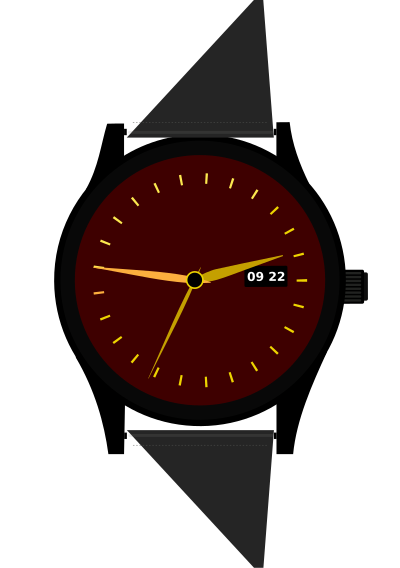 Watch.with.Rotating.Hands clipart