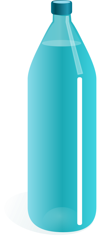Water bottle clipart