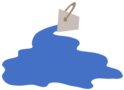 Water Bucket - Colour clipart
