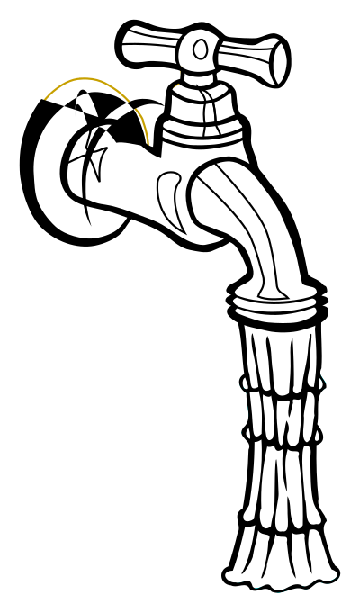 Water - coloured clipart