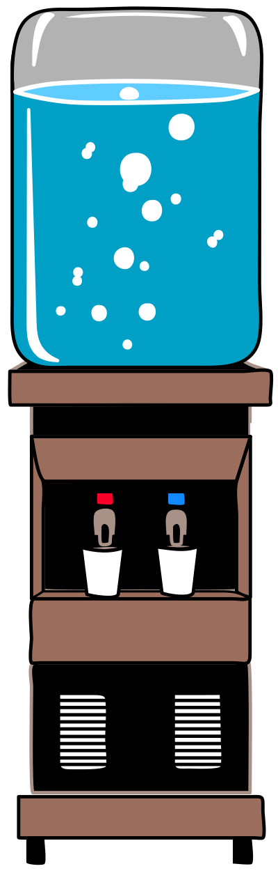 Water cooler clipart