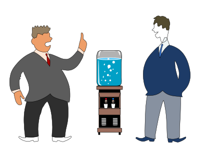 Water Cooler Talk clipart