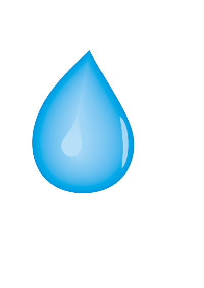 Water droplet clipart