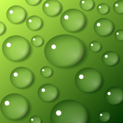 Water drops clipart
