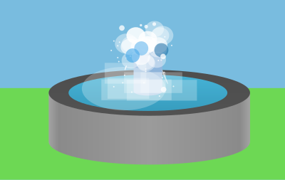 Water Fountain clipart