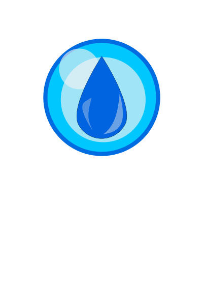 Water icon clipart
