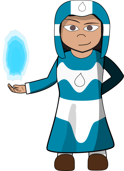 Water Mage 2 clipart