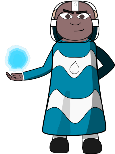 Water Mage clipart