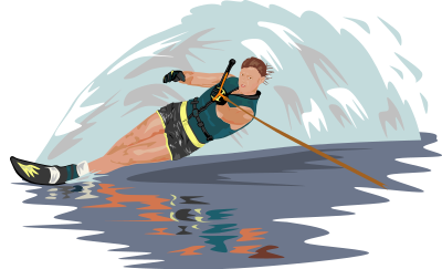Water Skier clipart
