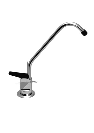 Water tap (greyscale) clipart