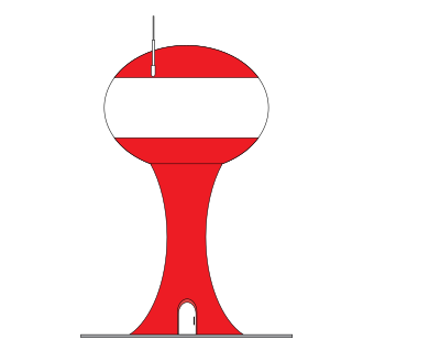 Water Tower clipart