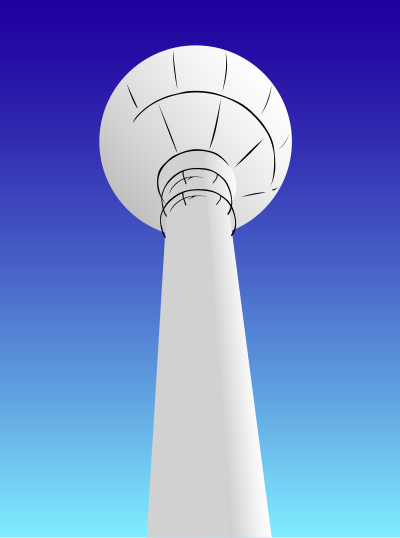 Water Tower clipart