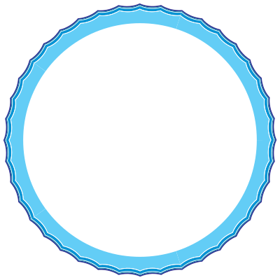 Water Waves Frame clipart