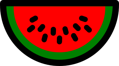 Watermelon icon clipart
