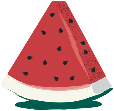 Watermelon Slice (#1) clipart