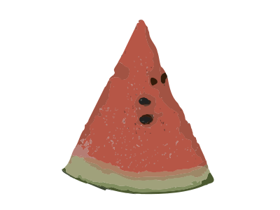 Watermelon Slice clipart