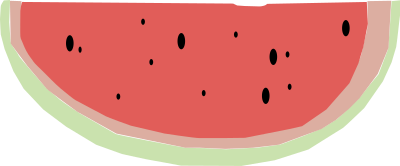 Watermelon2 clipart