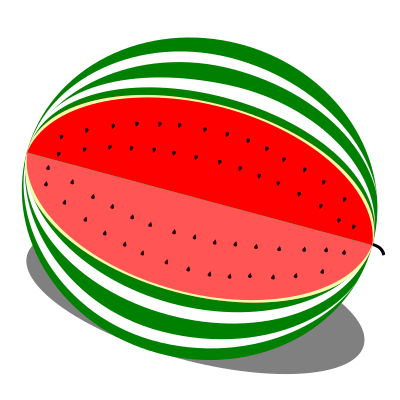 Watermelone clipart