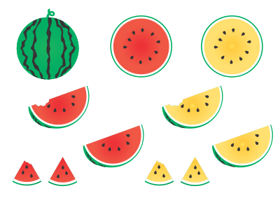 Watermelons (#3) clipart