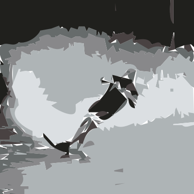 Waterski clipart