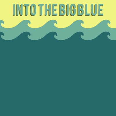 Wave Into the Big Blue clipart
