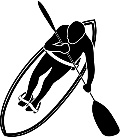 Waveski Down Wave clipart