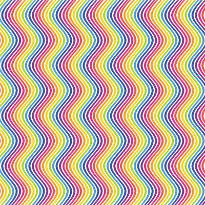 Waving stripes abstract pattern clipart