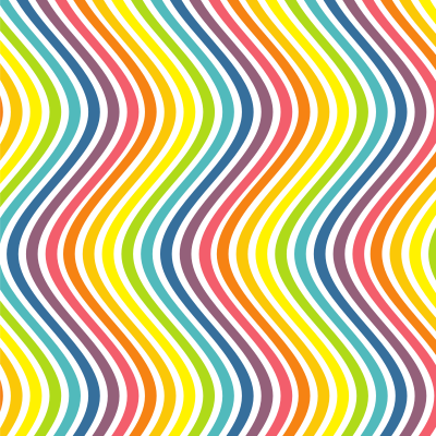 Waving vertical colored lines clipart