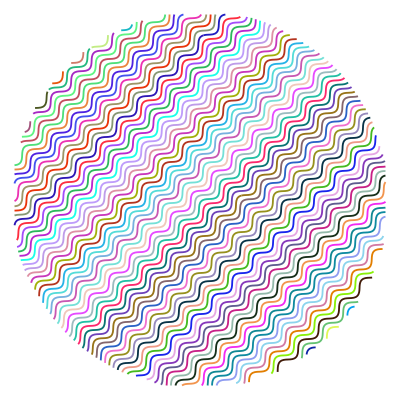 Wavy Circle No Background clipart
