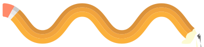 Wavy Pencil clipart