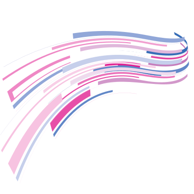 Wavy stripes abstract design clipart