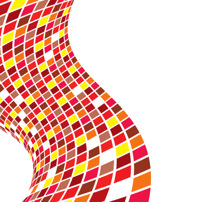 Wavy tiled pattern abstract graphics clipart
